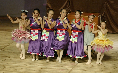 Winning Dance Troupe's performance