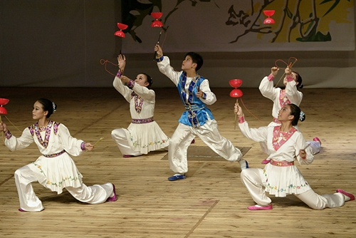 Winning Dance Troupe's performance