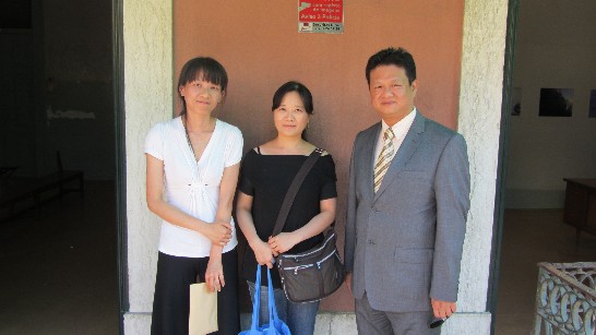 駐葡萄牙代表處林秘書芳正參加里斯本建築三年展開幕式