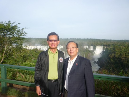 2010.06.14El Embajador Lien-sheng Huang y el Ministro del Comite de Asuntos de Compatriotas en el extranjero