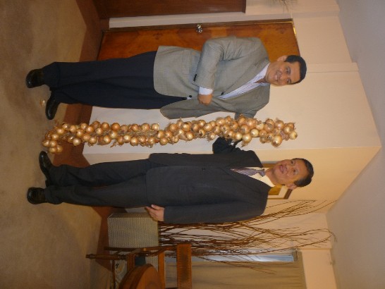 2011.11.30 駐巴拉圭黃大使代表移交花卉中心資財予巴國農牧部