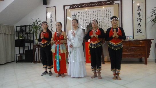 2011.08.07 「泰雅風情舞蹈團」於「佛光會」表演情形。