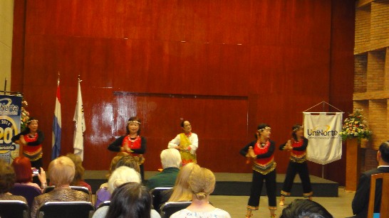 2011.08.08「泰雅風情舞蹈團」於「北方大學」表演。