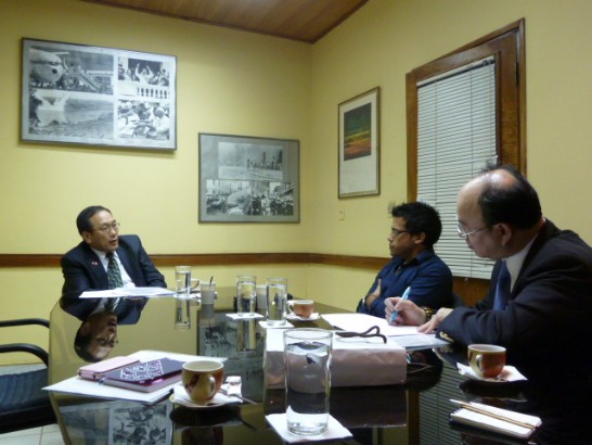劉大使接受巴拉圭「最新時刻報」專訪