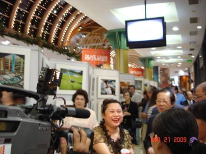 駐館於Asunción舉行台灣連接全球照片展