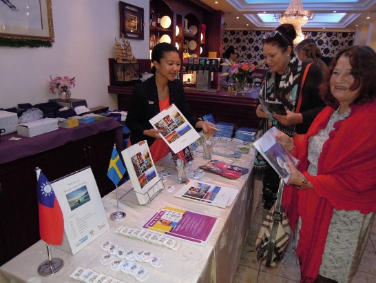 Taipei Mission in Sweden provided information about sightseeing and culture in Taiwan 
