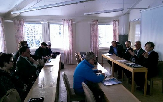 Press Conference in Övertorneå