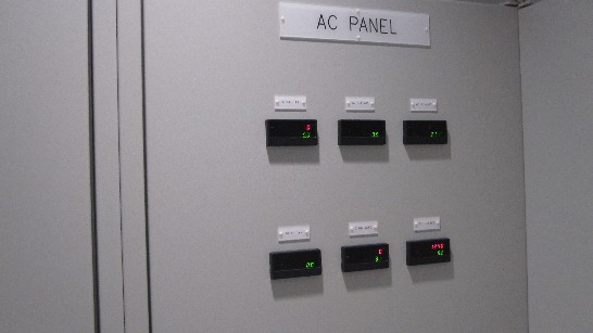 史大農學院「太陽能照明設備」計算入電量之儀表板