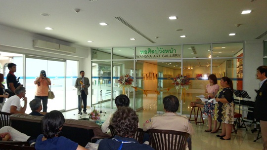 泰國文化部處長Mr. Khemchat Thepchai開幕致詞