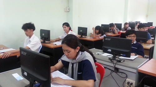 熱水塘一新中學華語文能力測驗考場(2)