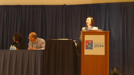 Dr. Chiapei Chou, Director of the Science and Technology Division of TECRO, was invited to make welcome remarks at the 2014 Neuroscience Society Annual Meeting “Taiwan Night”event, held by the Neuroscience Society of Taiwan and the Society of Chinese Bioscientists in America at the Walter E. Washington Convention Center on November 17, 2014.