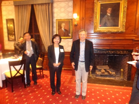 李安在酒會中致詞