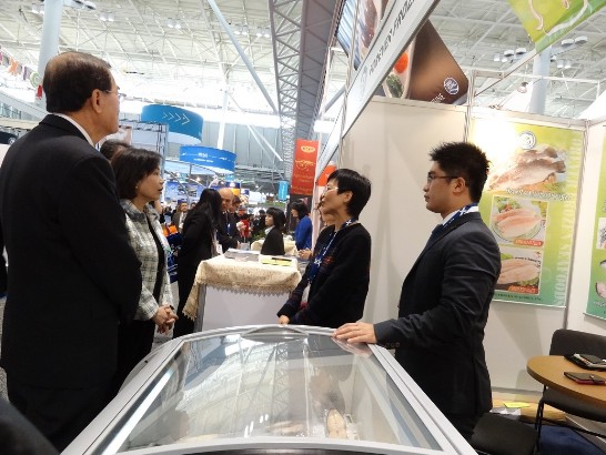 洪處長與台灣業者交換意見