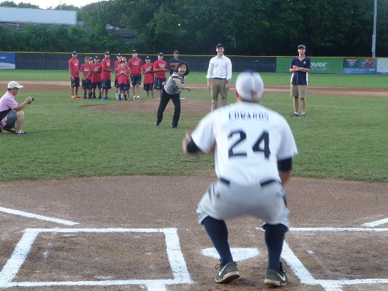 洪處長開球一影