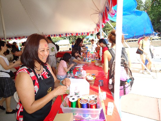 手工藝展示一景