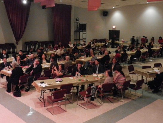 休臺姊妹會舉辦2012年年度晚宴情形