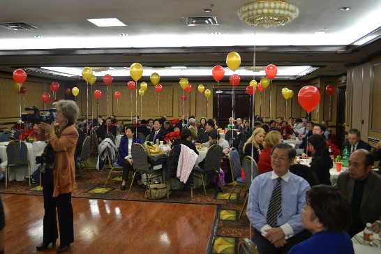 當晚大會盛況之一隅。