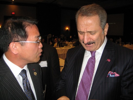 廖處長與土耳其經濟部長Zafer Caglayan晤談