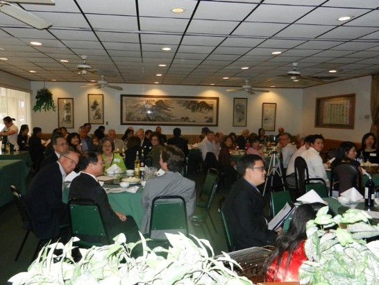 駐處廖處長東周出席休士頓-臺北姊妹市委員會(Houston Taipei Society)於本(2012)年4月20日舉辦之春季晚宴。