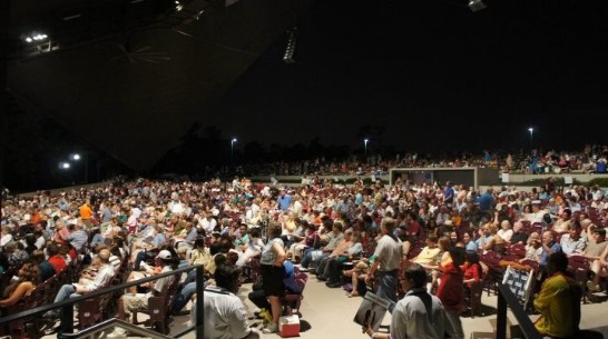 台灣打擊音樂家林威震獲｢休士頓交響樂團｣邀請在｢米勒戶外劇場｣演出盛況