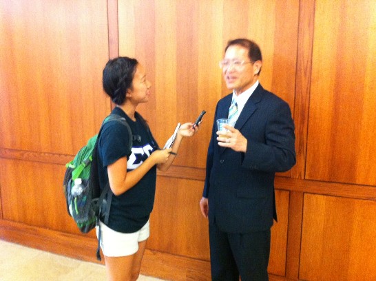 該校報社記者並於會後對廖處長進行專訪