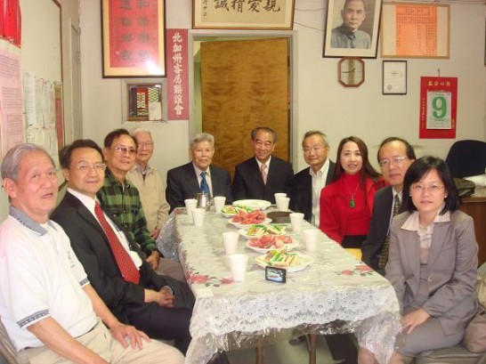 北加州客屬聯誼會歡迎鍾副主委蒞臨