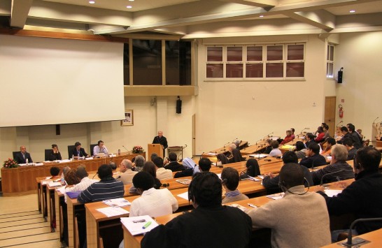 Guests attending the conference co-hosted by the Roc Embassy and the Pontifical Urbanian University.