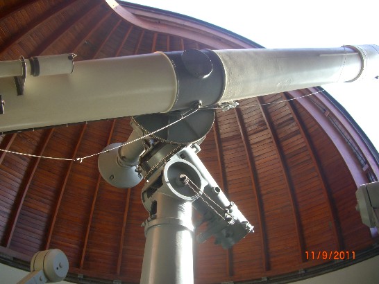 The powerful solar telescope.