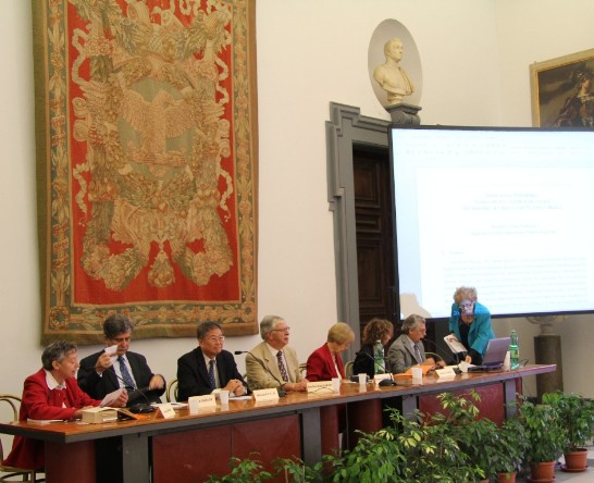 Prof. Bernard Li (3rd from left) during his speech.