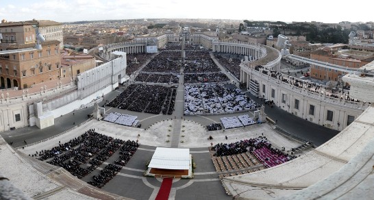 A view of the Pope Francis‘ Inauguration Ceremony (2)