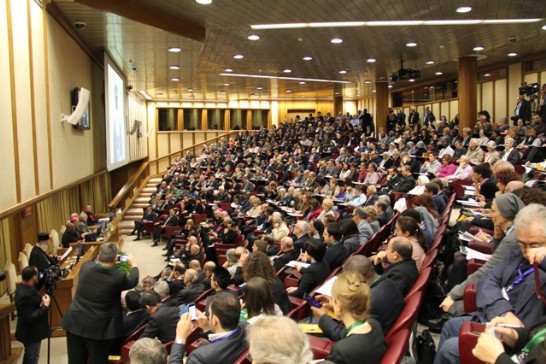 An overview of the huge crowd attending the International Conference.