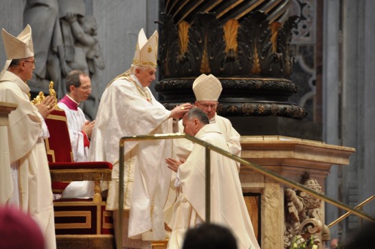 Pope ordained Mons. Pietro PAROLIN , the new nuncio in Venezuela. 