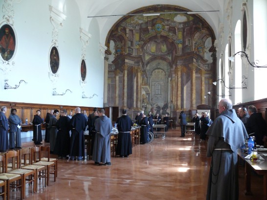 亞西西「聖方濟各會」神父、修士用餐餐廳