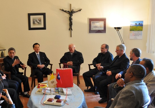王大使豫元與聖言會總部各級主管晤談