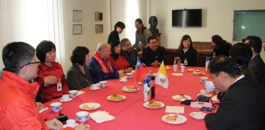 王豫元大使與中華民國代表團全體團員座談一隅