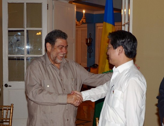 聖國龔薩福總理及施文斌大使