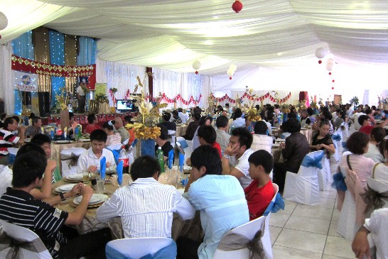 台僑與會之會場盛況