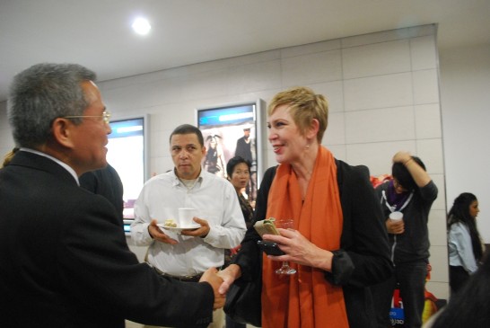 徐代表佩勇4月12日於Ster-kinekor戲院接待外賓觀賞「少年Pi的奇幻漂流」斐京電影欣賞會