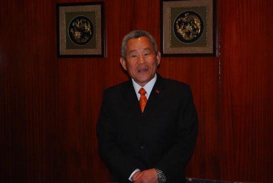 徐代表在晚宴前致詞