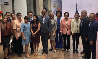 Director General Chou  was invited to attend the opening ceremony of Asian American and Pacific Islander Heritage Month organized by the Miami-Dade County Asian Advisory Board