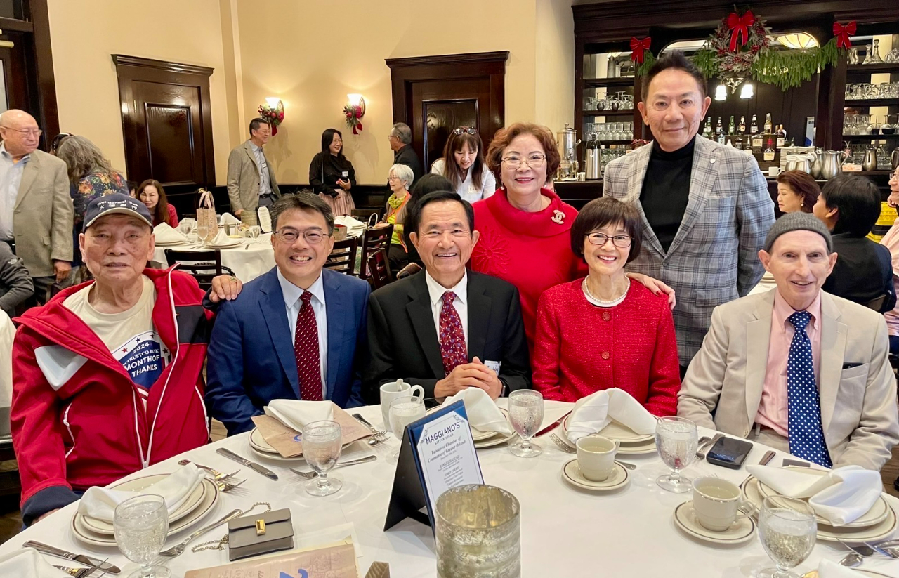 DG Chou attended the #TCCGO year-end appreciation dinner on  Dec. 29