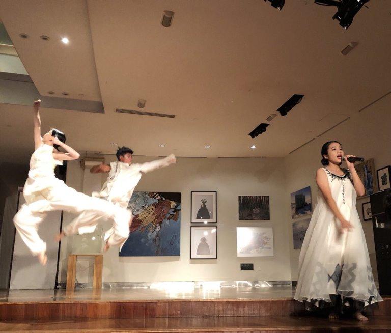 Wow Taiwan team performs at opening gala of the Climate Change Awards Exhibition. (9/17/2018)