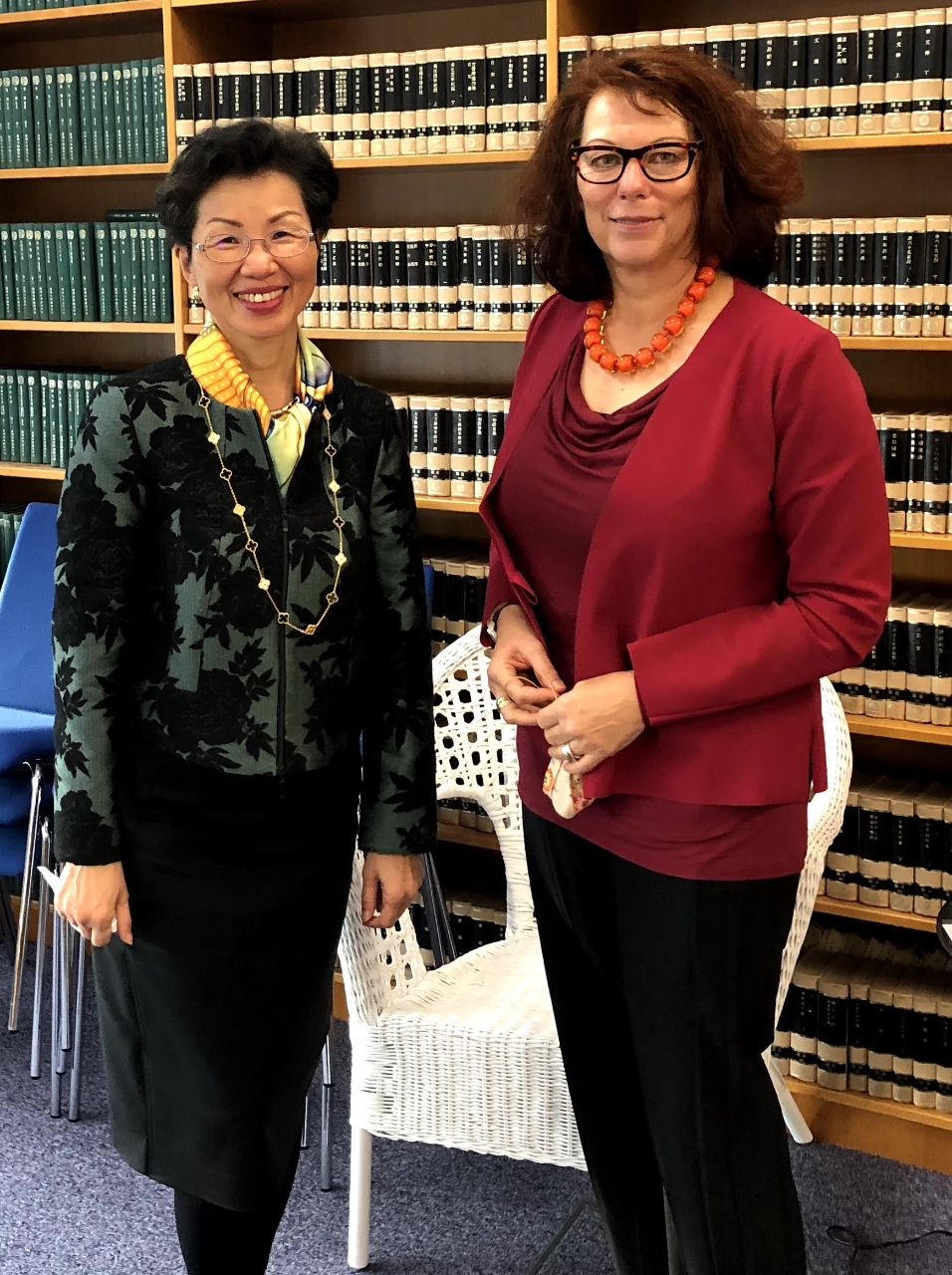 本處張大使接受媒體專訪