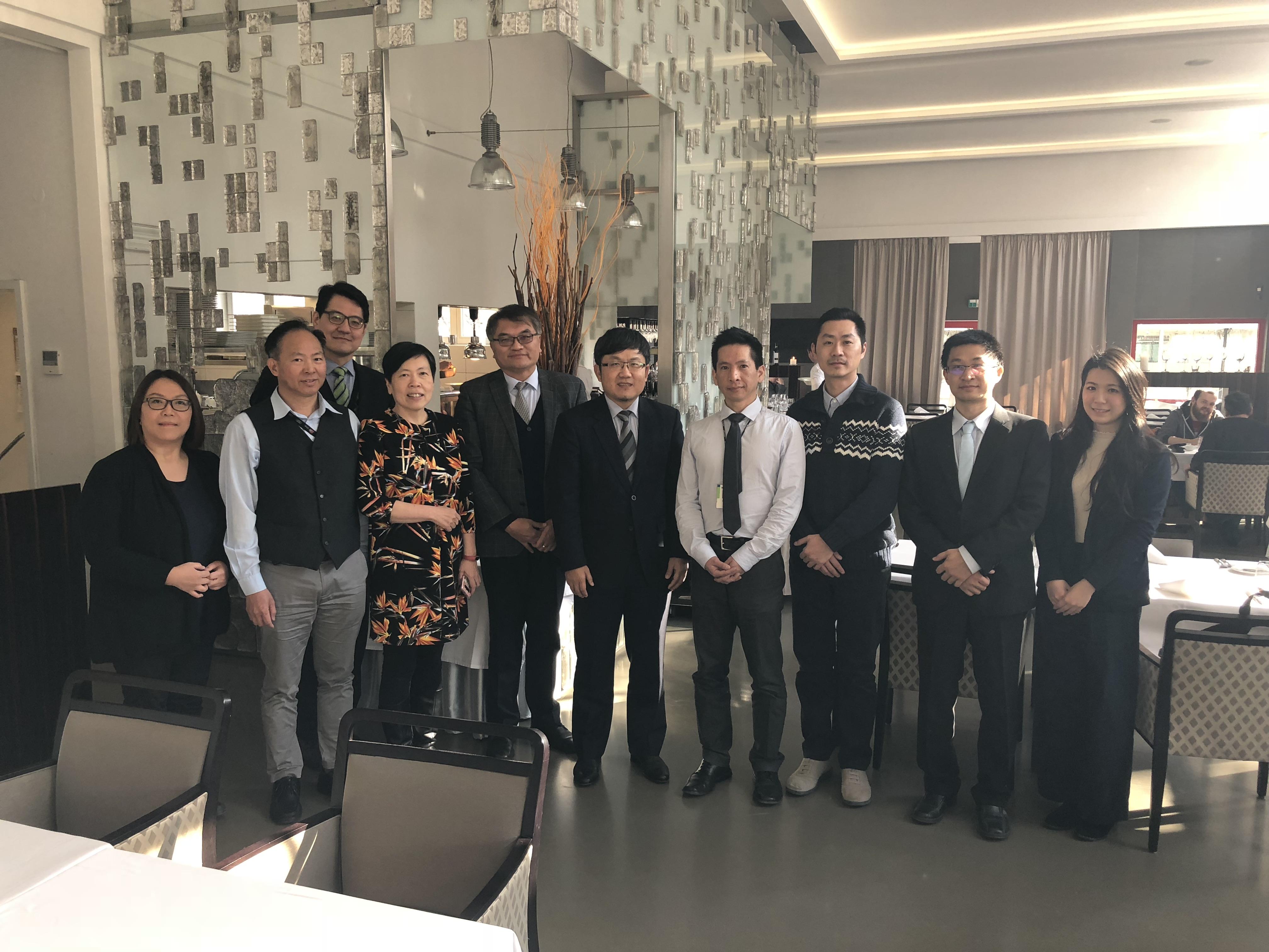 劉副董事長會晤捷克台商