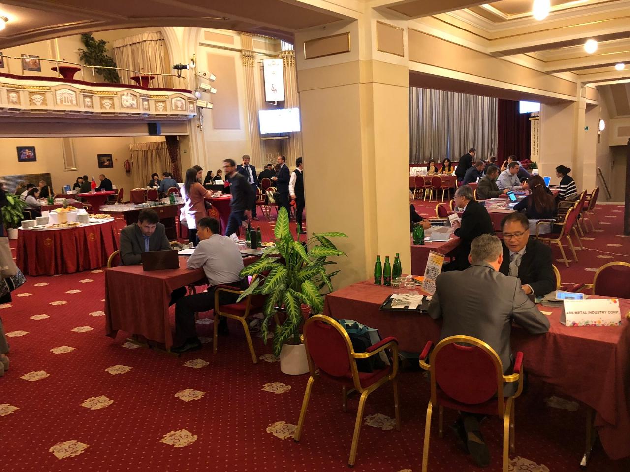 B2B貿易洽談會會場