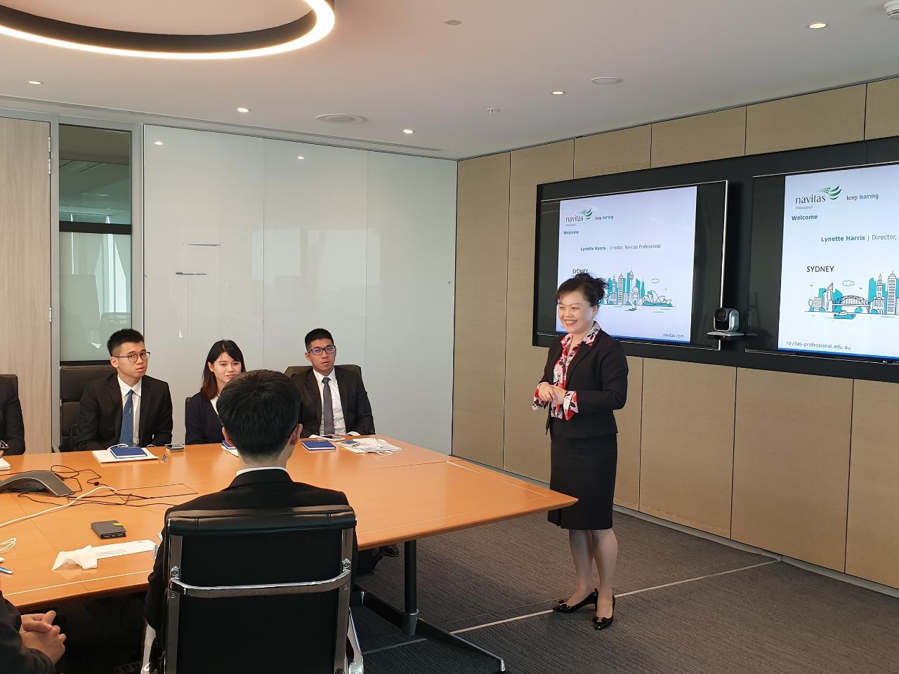  Director General Wang attends TAITRA's ITI overseas program opening ceremony in Sydney(2019.4.1)