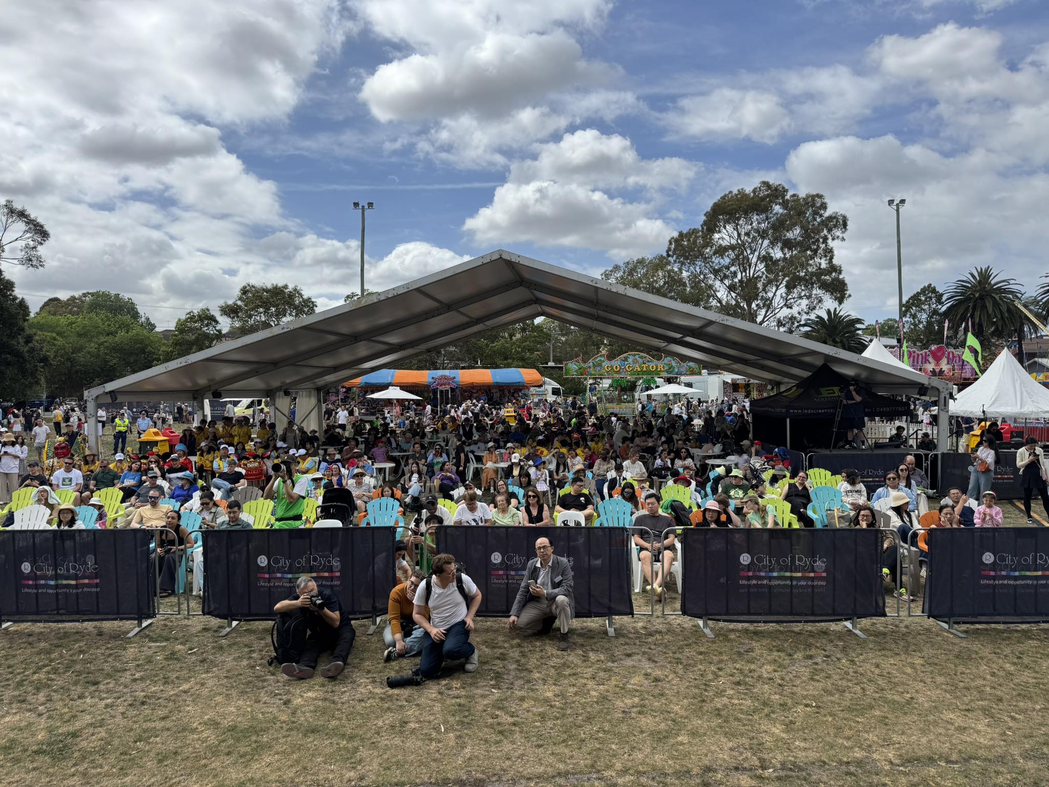 DG David Cheng-Wei Wu and Mrs. Wu Celebrated the City of Ryde’s 40th Granny Smith Festival