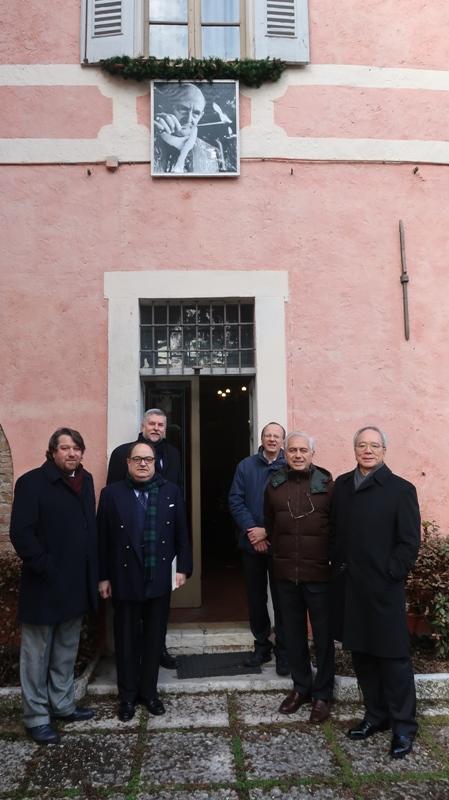 本館應邀參訪保祿六世故居。