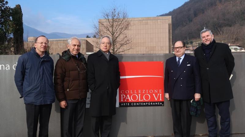 本館李大使參訪保祿六世基金會istituto-paolo VI。