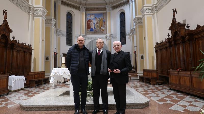 本館應邀參訪San Giovanni Ilarione市教區。